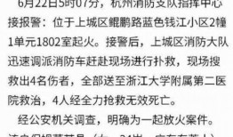杭州纵火案最新消息爆料,悲剧真相逐步浮出水面